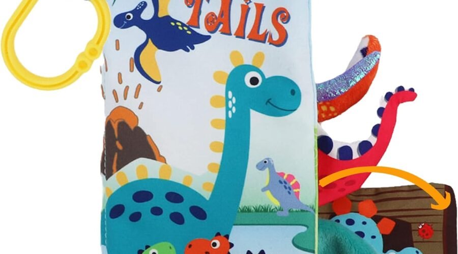 Dino Delight: A Review of Adorable Crinkle Cloth Books for Little Explorers