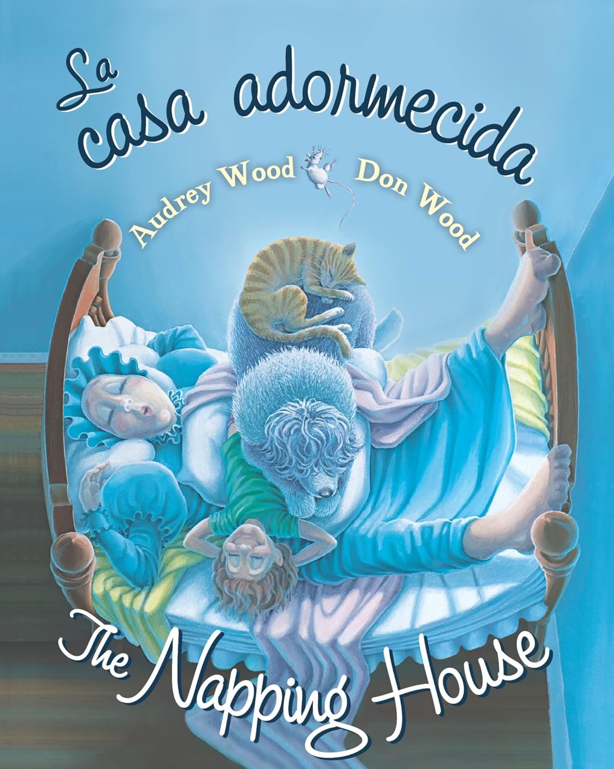 Read more about the article Dreamy Tales in Two Languages: A Review of The Napping House/La casa adormecida
