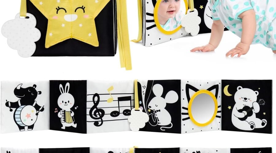 High Contrast Cuteness: A Review of the OKOOKO Baby Book
