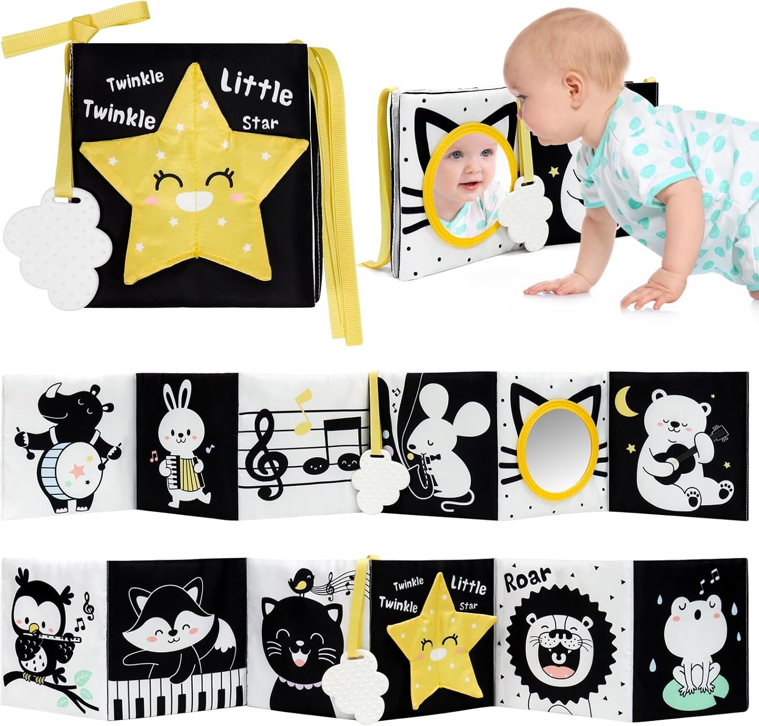 Read more about the article High Contrast Cuteness: A Review of the OKOOKO Baby Book