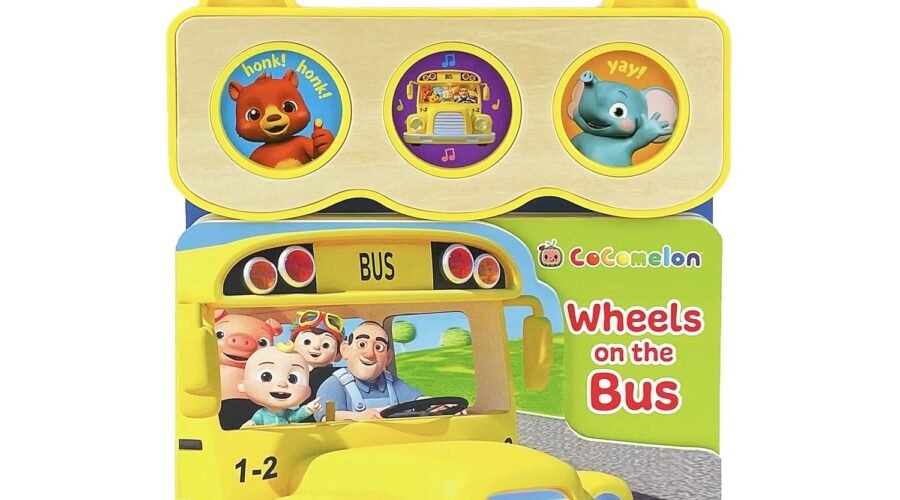 Joyful Journeys: A Review of CoComelon's Wheels on the Bus Sound Book