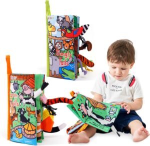 Read more about the article Little Explorers: A Review of Jollybaby’s Sensory Adventure Books