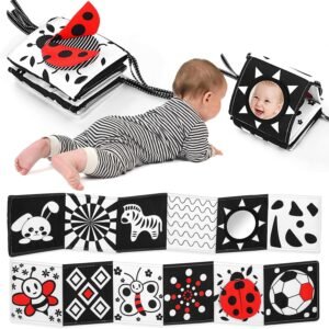 Read more about the article Little Monochrome Moments: A Review of the Newborn High Contrast Baby Book