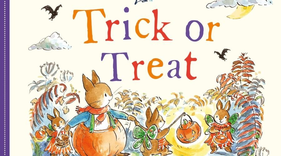 Peter Rabbit's Spooky Surprise: A Trick-or-Treat Adventure!