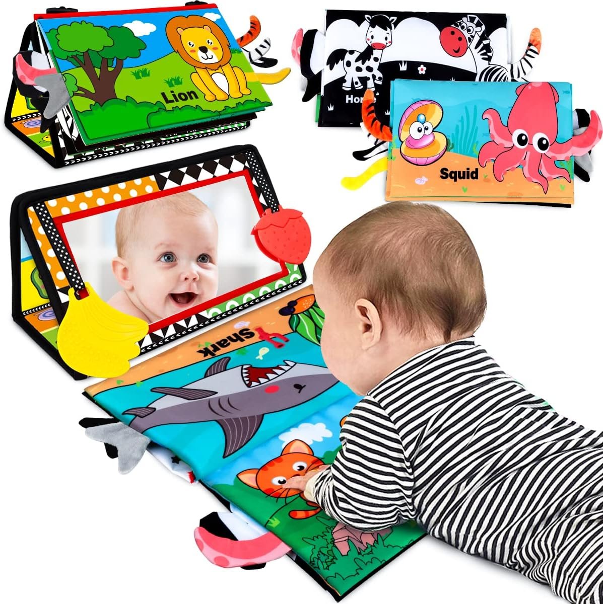 Read more about the article Reflecting Joy: A Review of Tummy Time Delights for Our Little Explorers