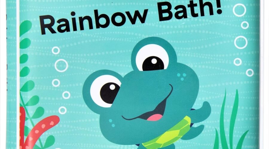 Splashing into Fun with Baby Einstein's Rainbow Bath Book!