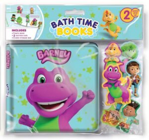 Read more about the article Splashing into Storytime: A Review of Mattel’s Barney Bath Time Books
