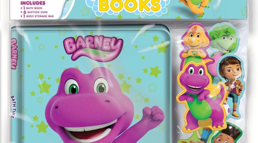 Splashing into Storytime: A Review of Mattel's Barney Bath Time Books