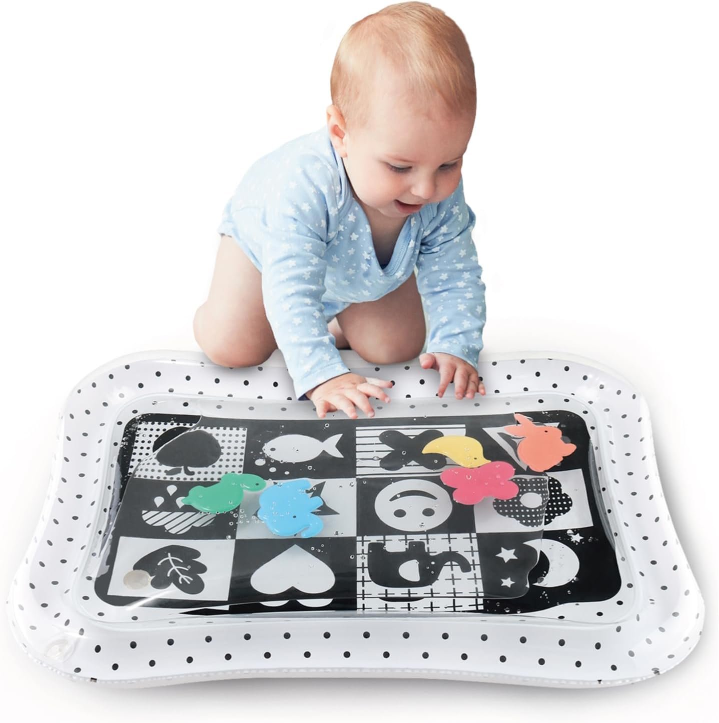 Read more about the article Splish-Splash Fun: A Delightful Dive into the Peanutshell Tummy Time Water Play Mat!