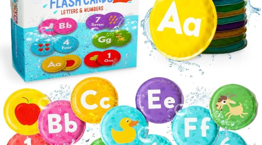 Splish Splash Learning: A Dive into Merka's Bath Toy Flash Cards