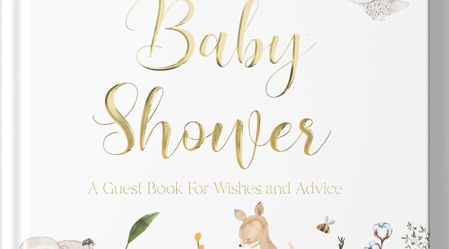 Sweet Memories: A Review of the Lemon Sherbet Baby Shower Guest Book