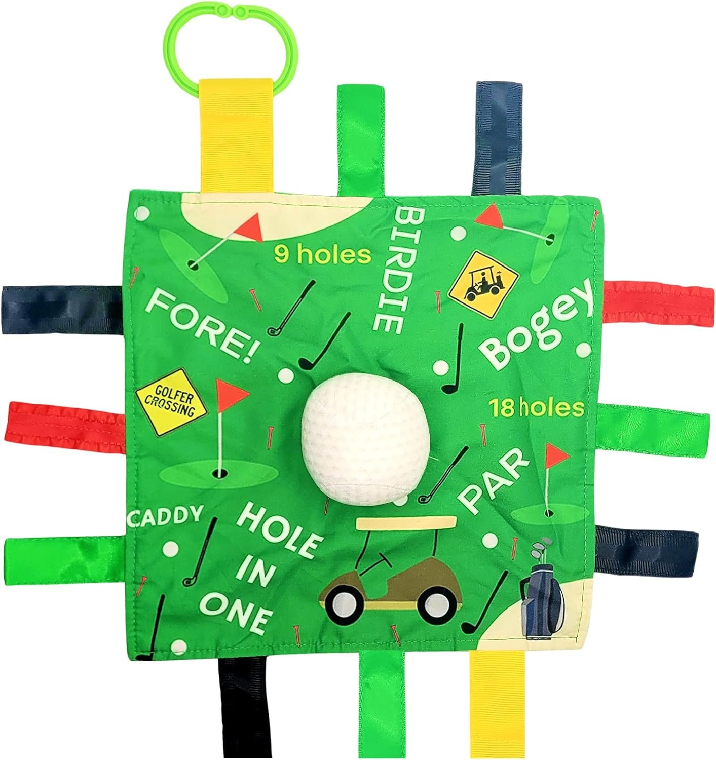 You are currently viewing Teeing Up Cuteness: A Review of Baby Jack & Co’s Adorable Golf Lovey Blanket