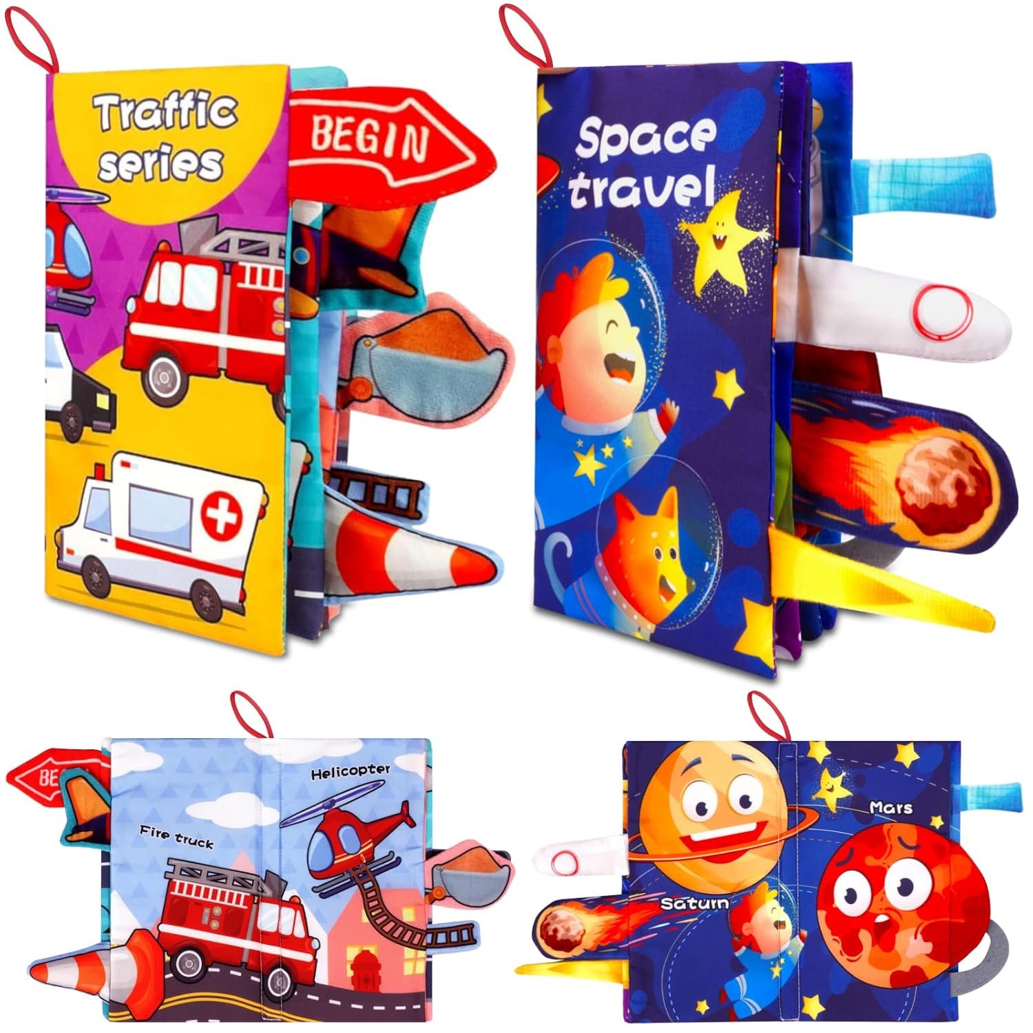 You are currently viewing Tiny Tales of Transport and Tummy Time: A Review of Vicloon Baby Books