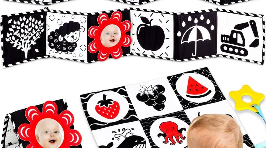 Tiny Tots' Treasure: A Review of High Contrast Baby Delights