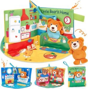 Read more about the article Tummy Time Adventures: A Review of Hahaland’s Busy Book for Tiny Explorers