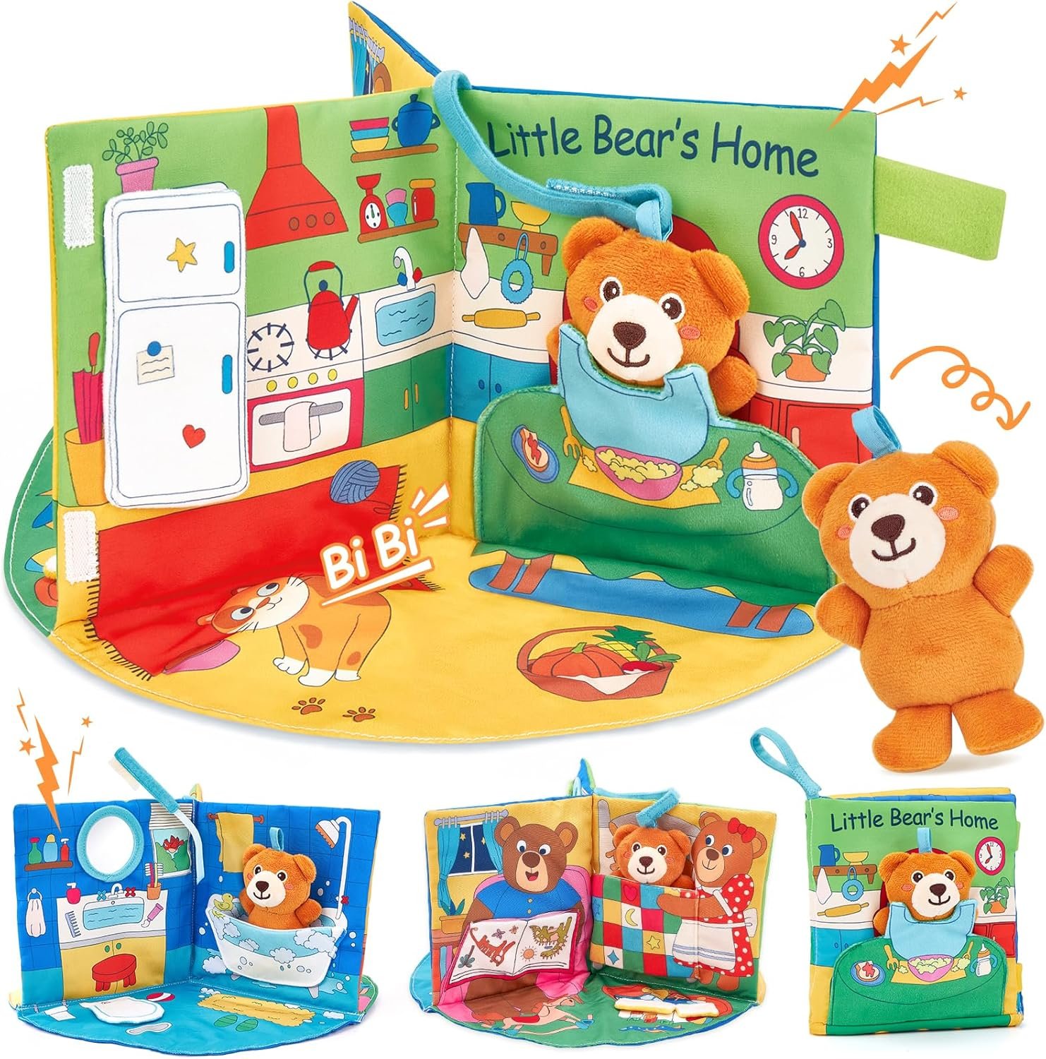 Read more about the article Tummy Time Adventures: A Review of Hahaland’s Busy Book for Tiny Explorers